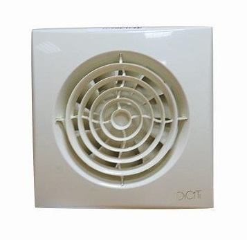 Вентилятор накладной ERA AURA 5C IVORY D125 с обратным клапаном