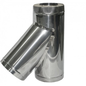 Сэндвич тройник 45&deg; У-образный 130/210 (нерж 1 / нерж 0,5)