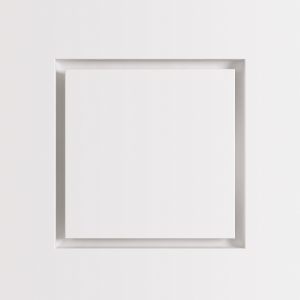 Диффузор под покраску скрытого монтажа SECRET FRAME D200мм